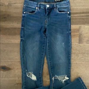 BLANKNYC Spray-On Jeans Distressed size 27.
